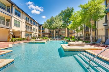 Resort-style pool